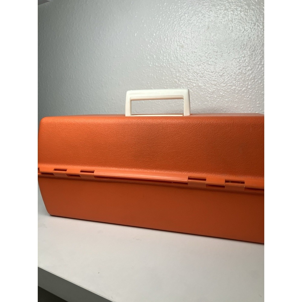 Flambeau Sturdy Paramedic First Responder First Aid Tackle Box Orange Heavy Duty - Picture 5 of 13
